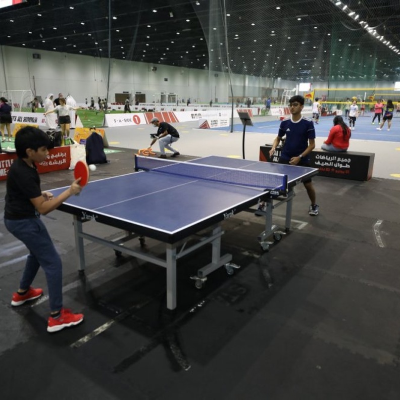 انطلاق الدورة العاشرة من عالم دبي للرياضة في مركز دبي التجاري العالمي