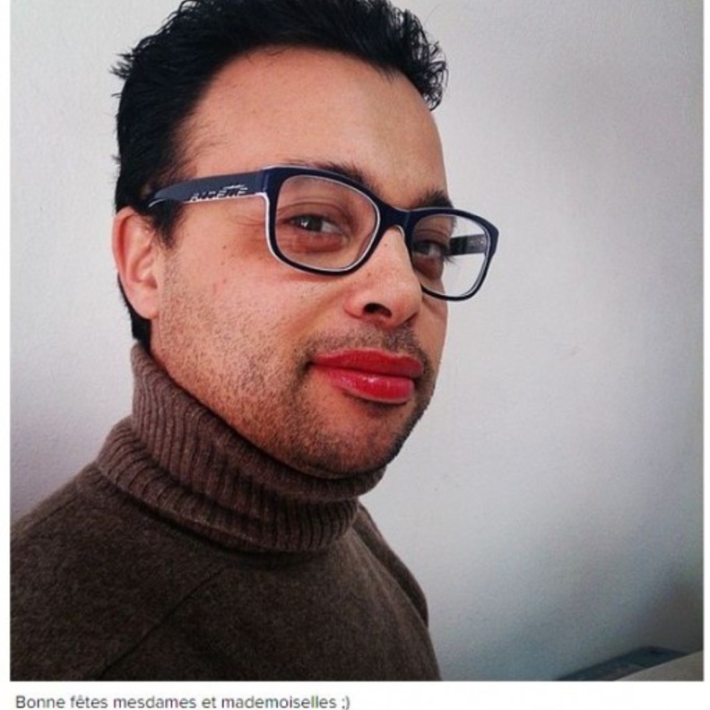 شباب يستجيبون لحملة "أيها الرجال ضعوا أحمر الشفاه"