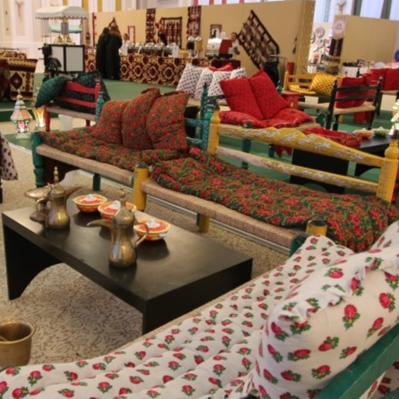 من اجنحة المعرض في نسخة سابقة