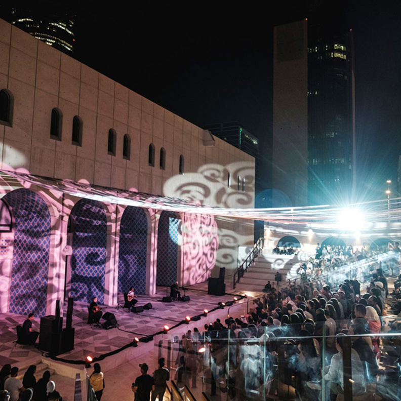 حفل سعاد ماسي في منطقة الحصن الثقافية بأبوظبي