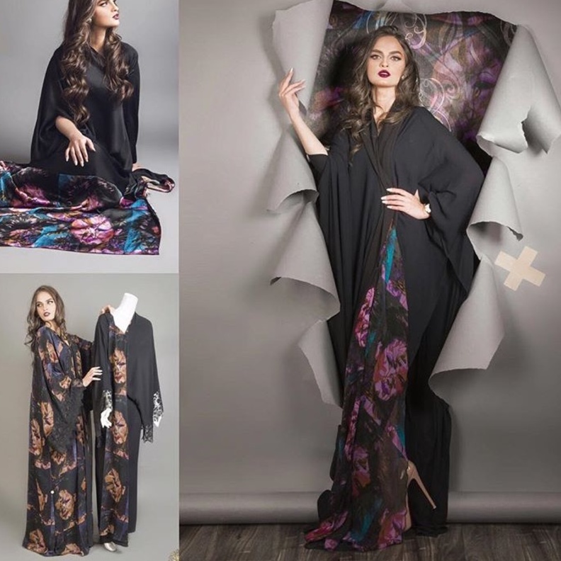 كيناز تعرض مجموعة من العبايات 