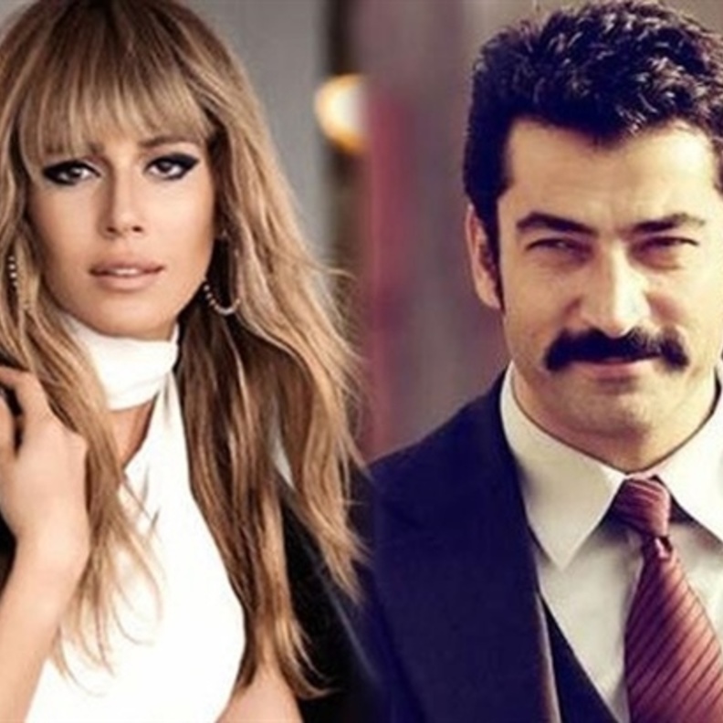 كينان وحبيبته الممثلة التركية سينام كوبال