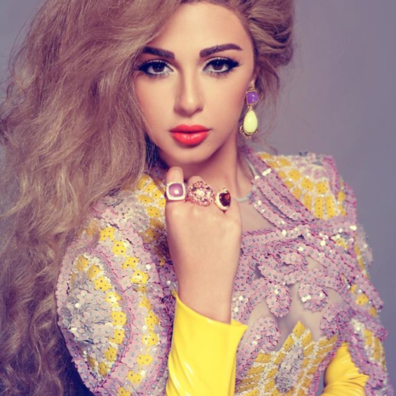 ميريام فارس فى المركز الثاني