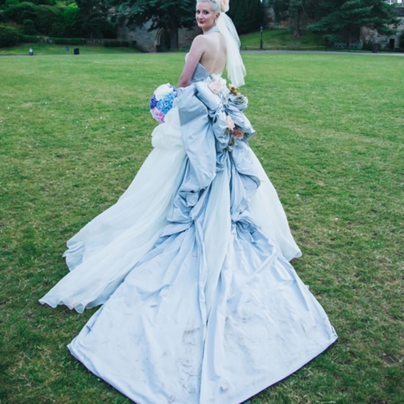 فستان حفل الزفاف