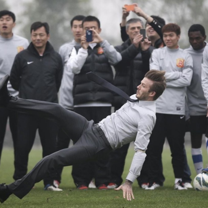  واقعة ديفيد بيكهام المضحكة