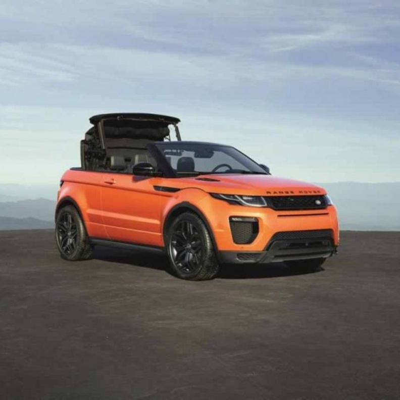 رينج روفر ايفوك 2016 بالسقف المكشوف