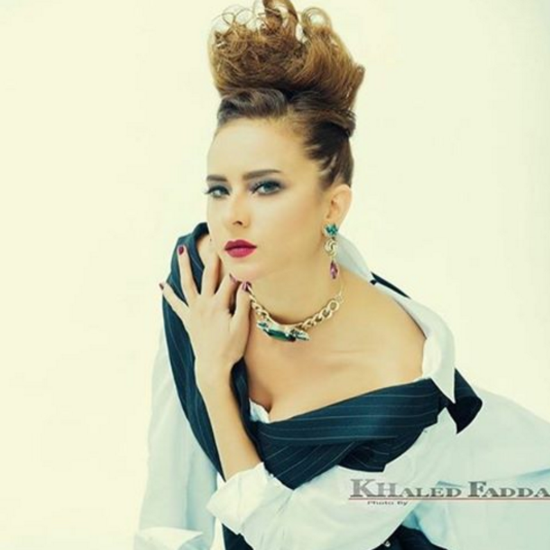 نيللي كريم بعدسة خالد فضة