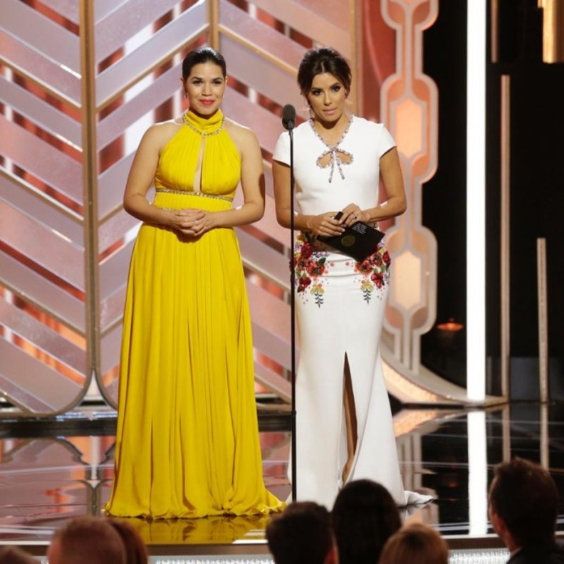 أمريكا فيريرا وإيفا لانجوريا يطلقان دعابة على العنصرية في هوليود