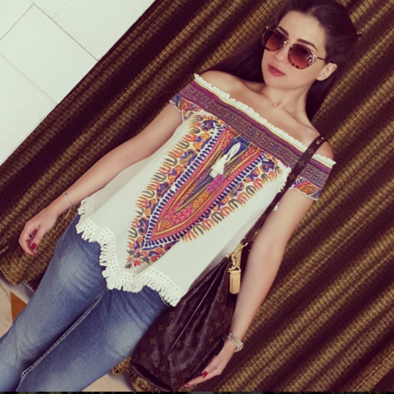 مي عزالدين بأحدث صورة لها