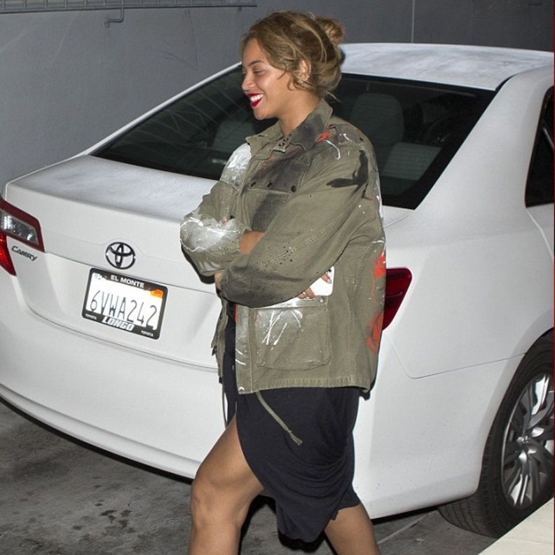 إطلالة بيونسيه تثير شائعات عن حملها