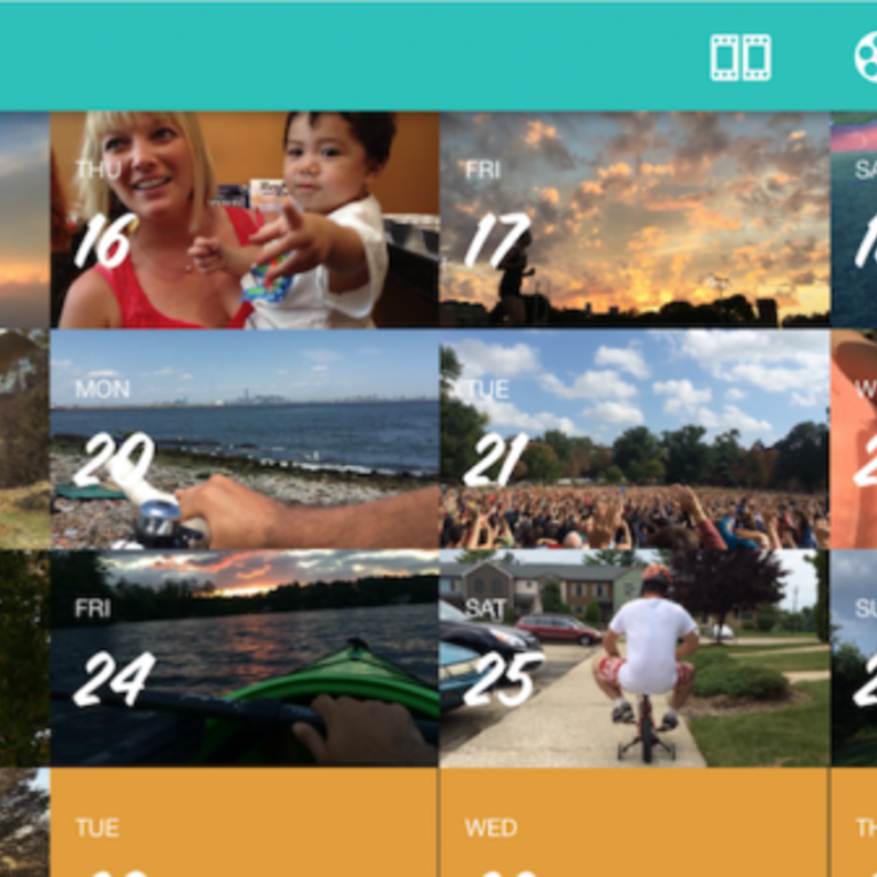 1 Second Everyday لإنشاء فيديو من لقطات يومية