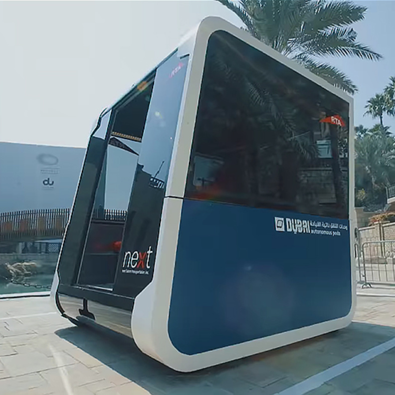 فيديو : دبي تدشن وحدات التنقل ذاتية القيادة الأولى من نوعها على مستوى العالم