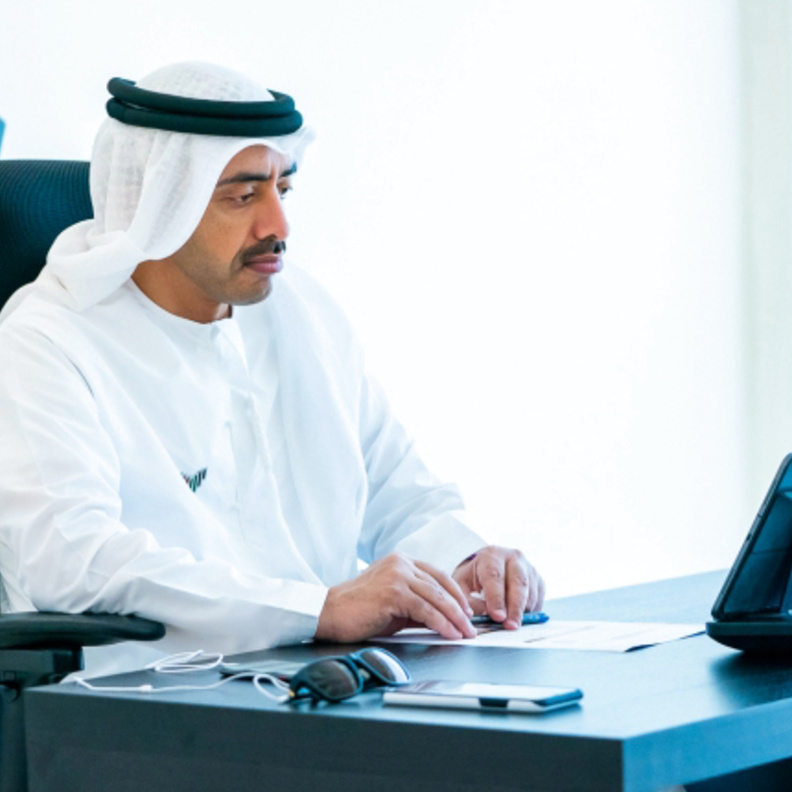  سمو الشيخ عبدالله بن زايد آل نهيان، وزير الخارجية والتعاون الدولي