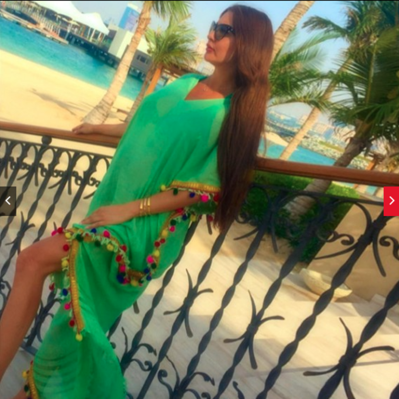 قفطان صيفي ملون من تصميم لاميتا