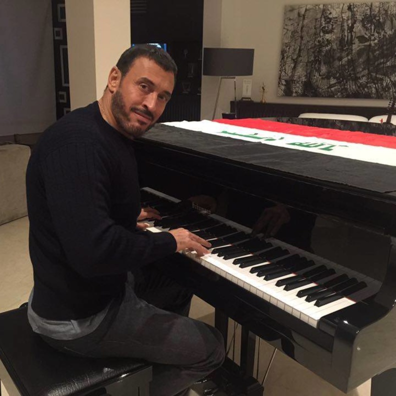 كاظم يستلهم أنغامه من حبه للوطن