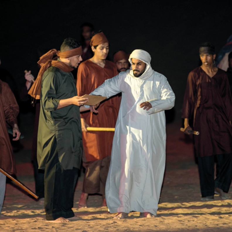 غدا انطلاق مهرجان المسرح الصحراوي في منطقة الكهيف بإمارة الشارقة