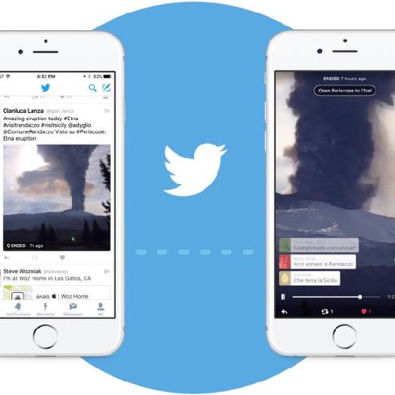 الآن البث المباشر لـ Periscope عبر تطبيق تويتر