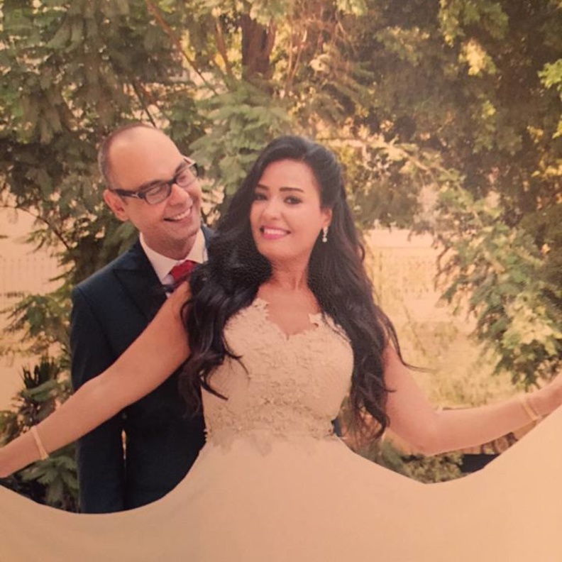 حفل زفاف انجي عبدالله منذ ستة شهور