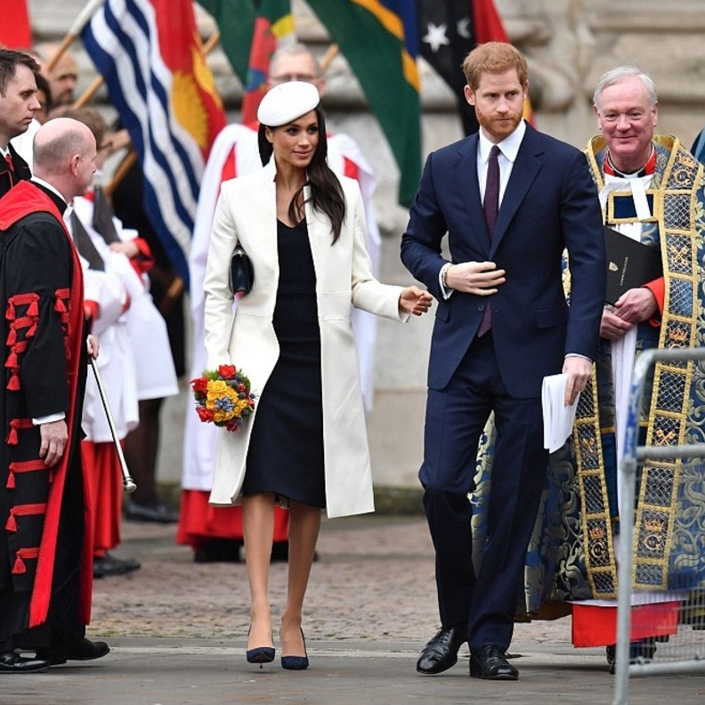 ميغان ماركل تنضم إلى العائلة المالكة البريطانية في احتفالات الكومنولث