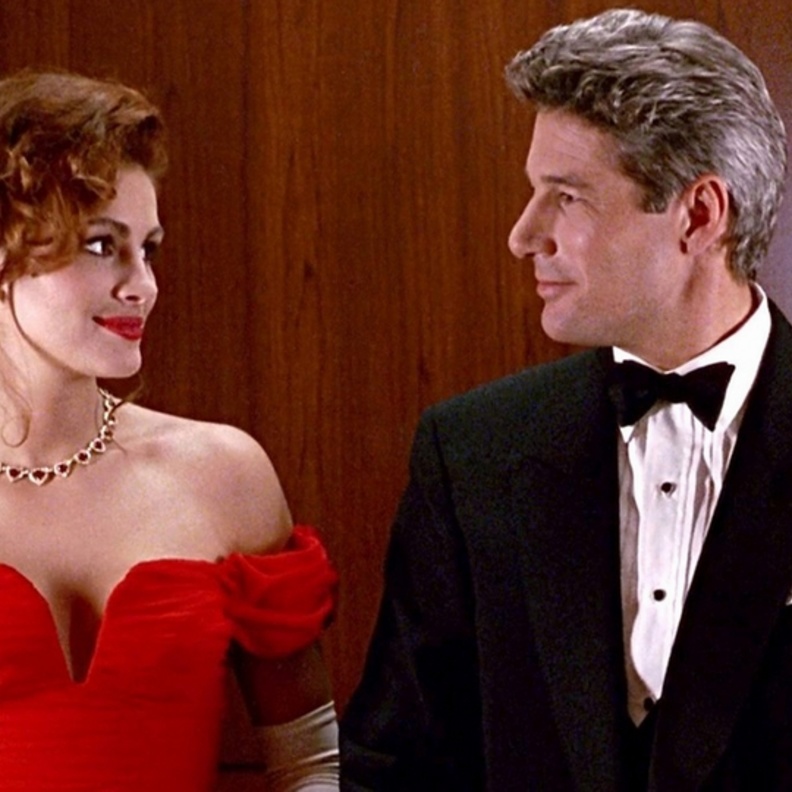 جوليا روبرتس وريتشارد جير