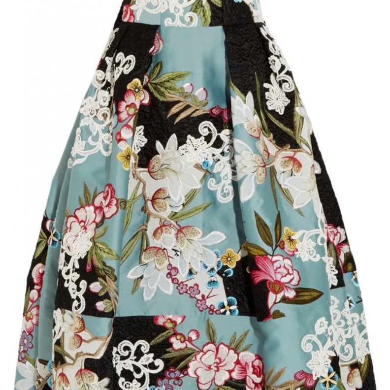 فستان مزين بالورود لحضور عرس من ارديم Erdem 