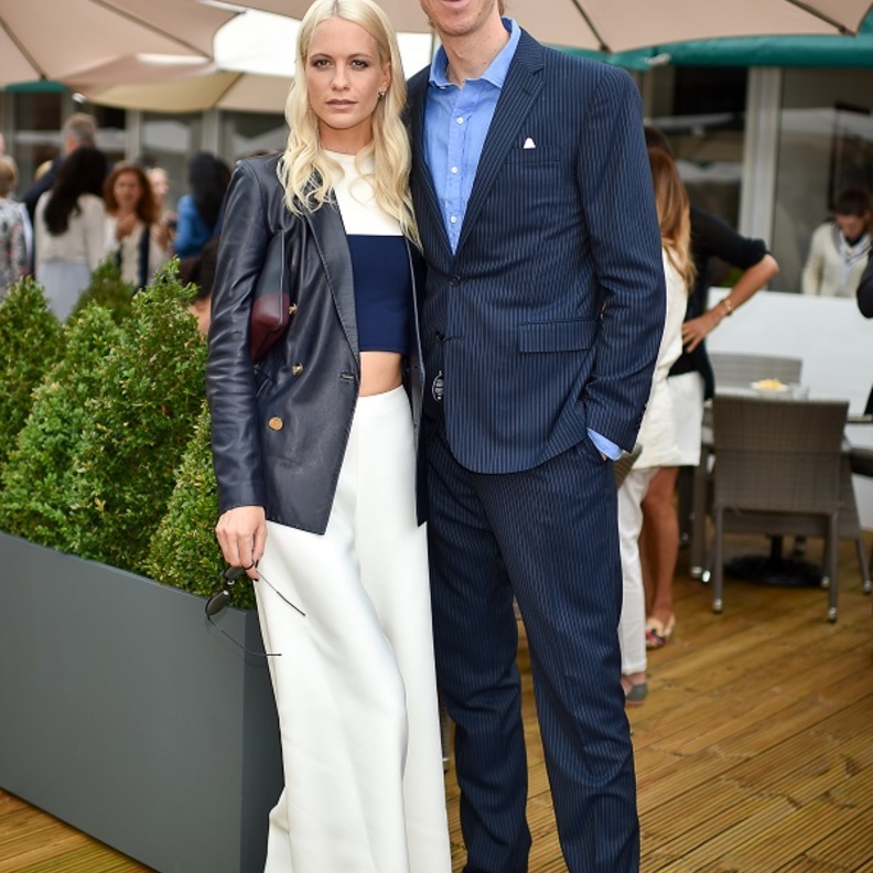 Poppy Delevingne & James Cook - Ralph Lauren - Wimbledon Finals
