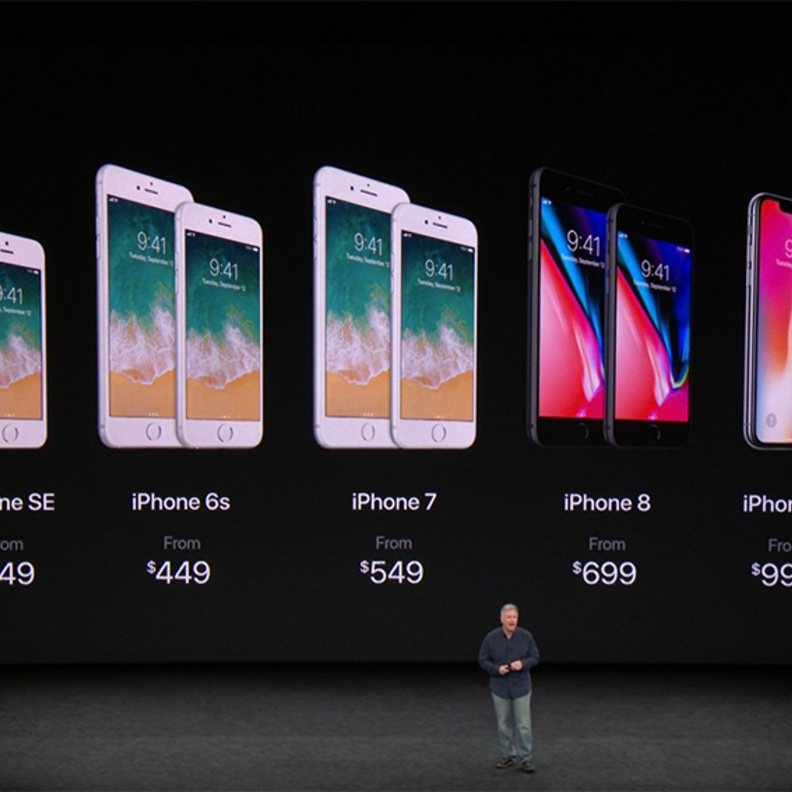 أبل تكشف في مؤتمرها عن الهواتف الجديدة آيفون 8 وآيفون 8 بلس والجديد كلياً آيفون X  