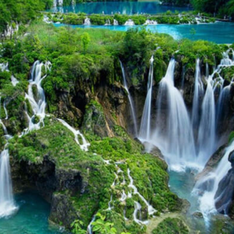 سلسلة شلالات حديقة بحيرات بليتفيتش الوطنية