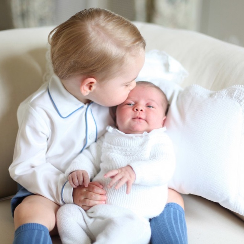 الأمير جورج و الأميرة تشارلوت