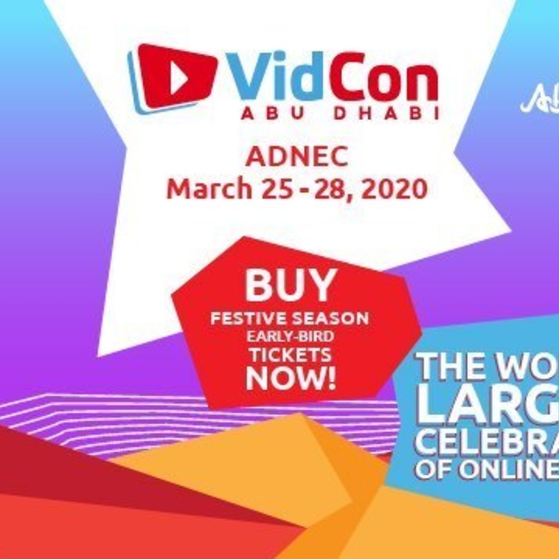 أبرز مبتكري المحتوى في مؤتمر فيدكون أبوظبي في مارس 2020