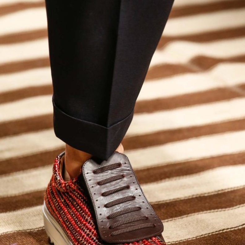 Slip on جلد مجدول من Salvatore Ferragamo