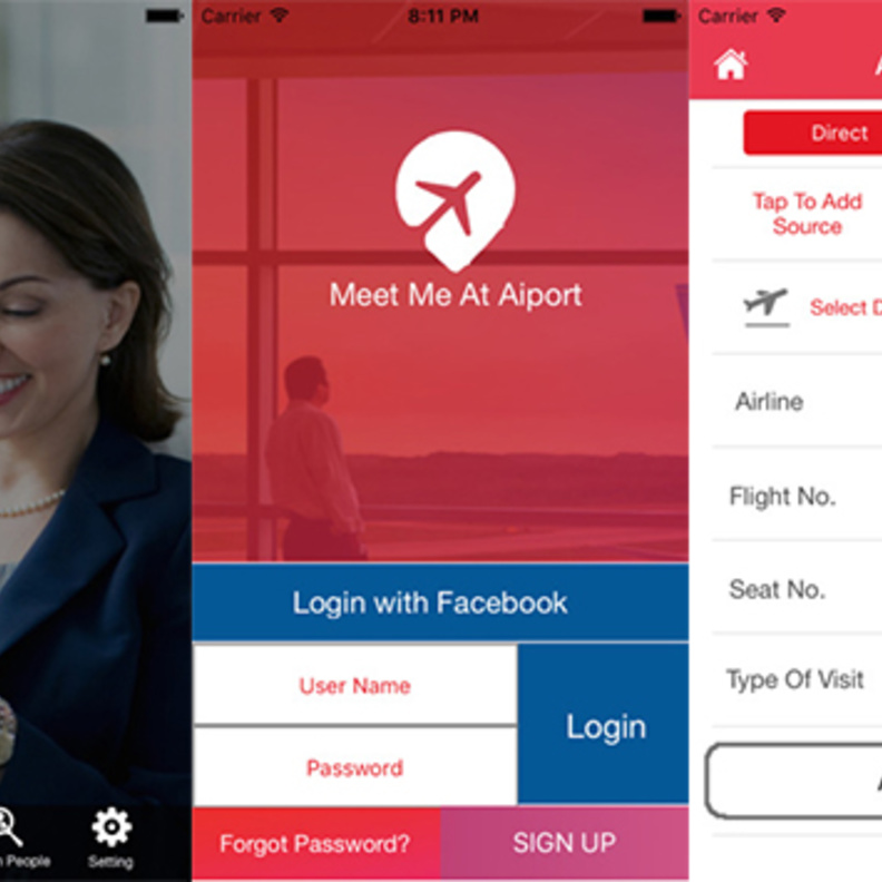 Meet Me At Airport  .. للتعرف على المسافرين معك في رحلة الطيران