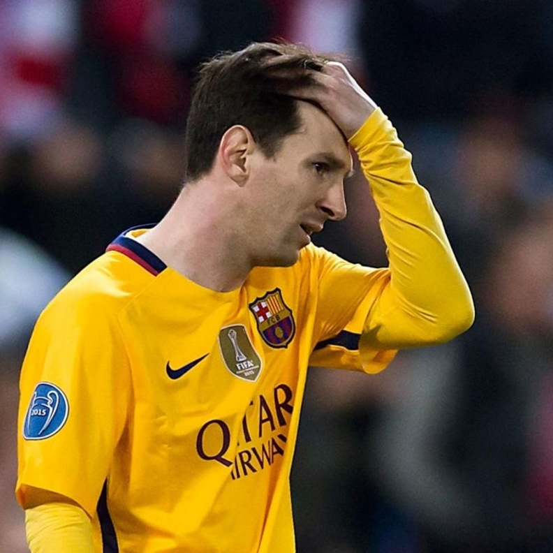 بكاء وصدمت ميسي