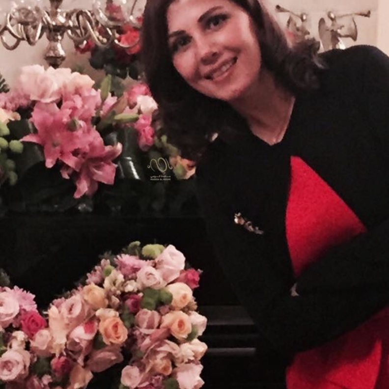 ماجدة الرومي خلال الاحتفال بعيد ميلادها