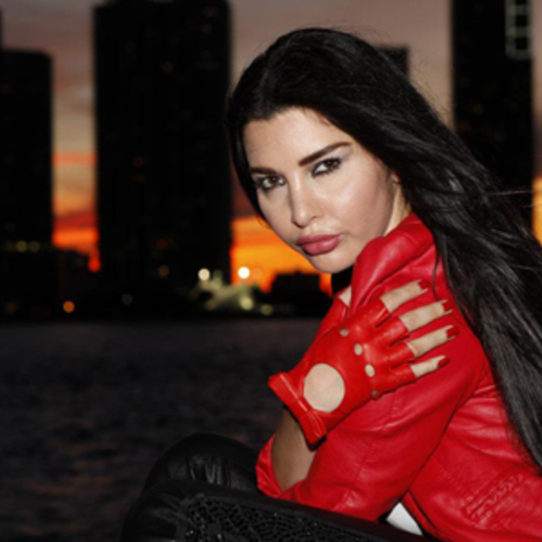 لاميتا فرنجيه بعد عمليات التجميل