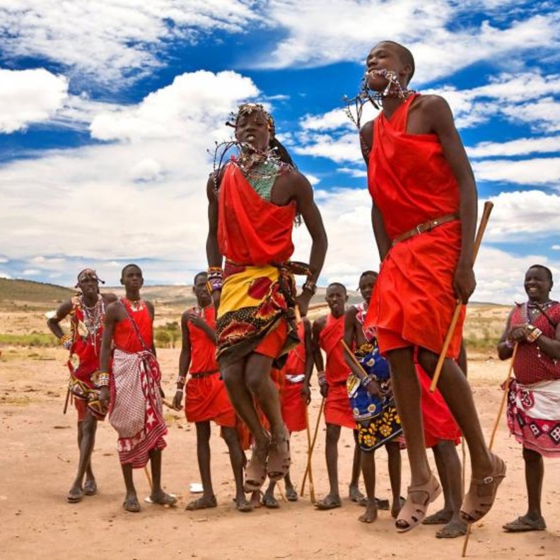 الرقصة الشعبية الشهيرة في كينيا