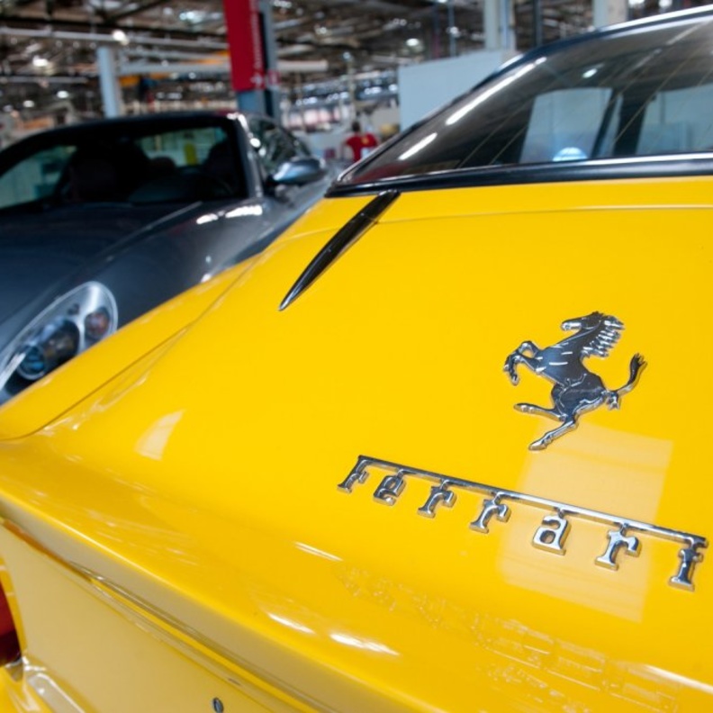 فيراري تغلق مصنعها في مارانيللو