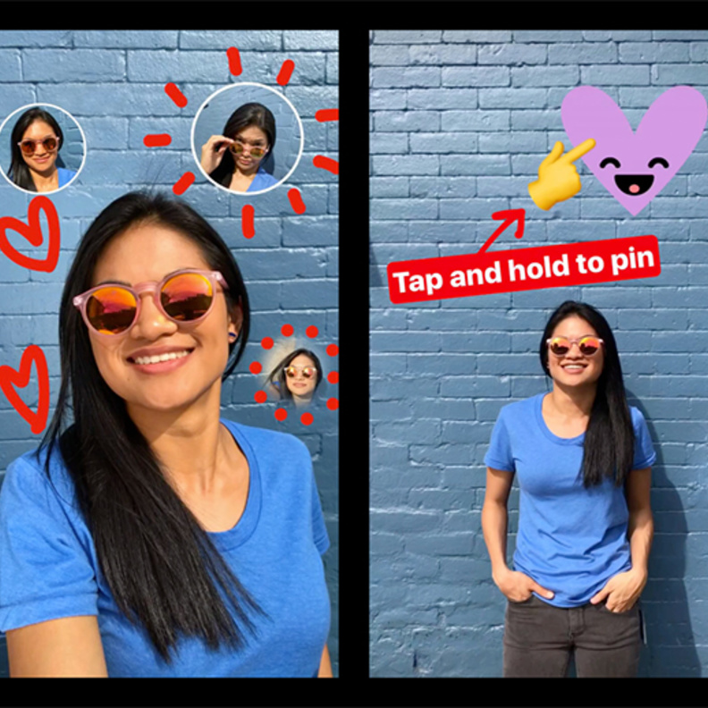 ملصق الـ سيلفي .. جديد انستقرام !