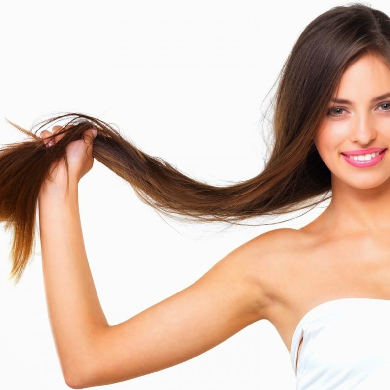 شعر طويل وناعم مع إستخدام السدر 