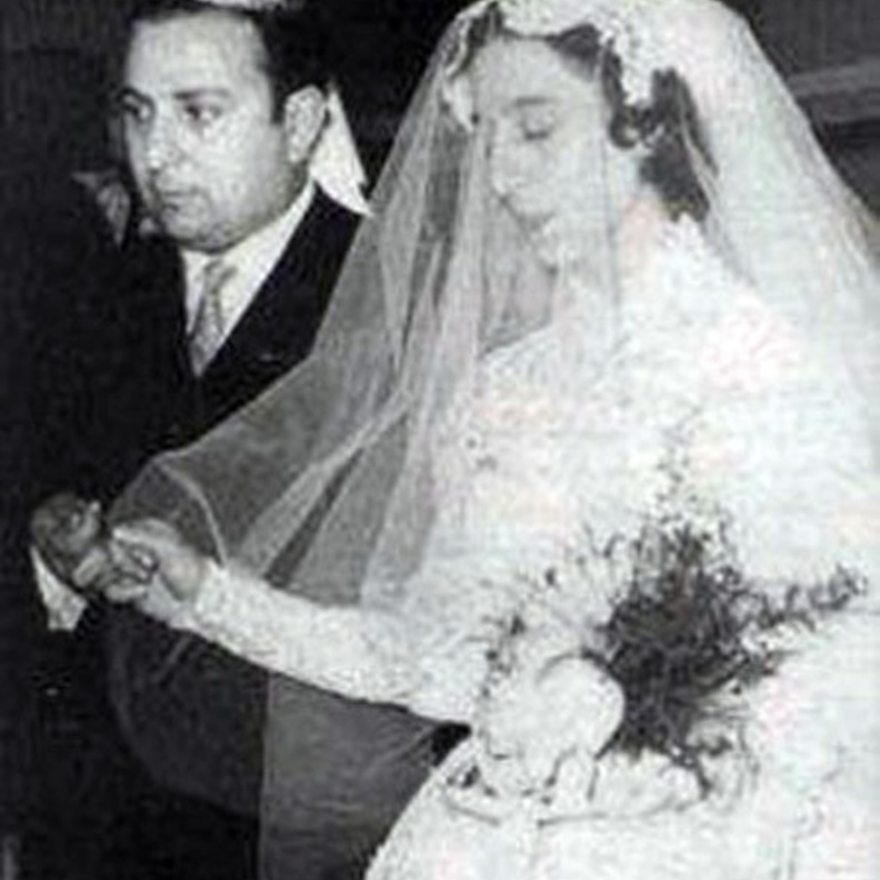 السيدة فيروز مع الموسيقار عاصي