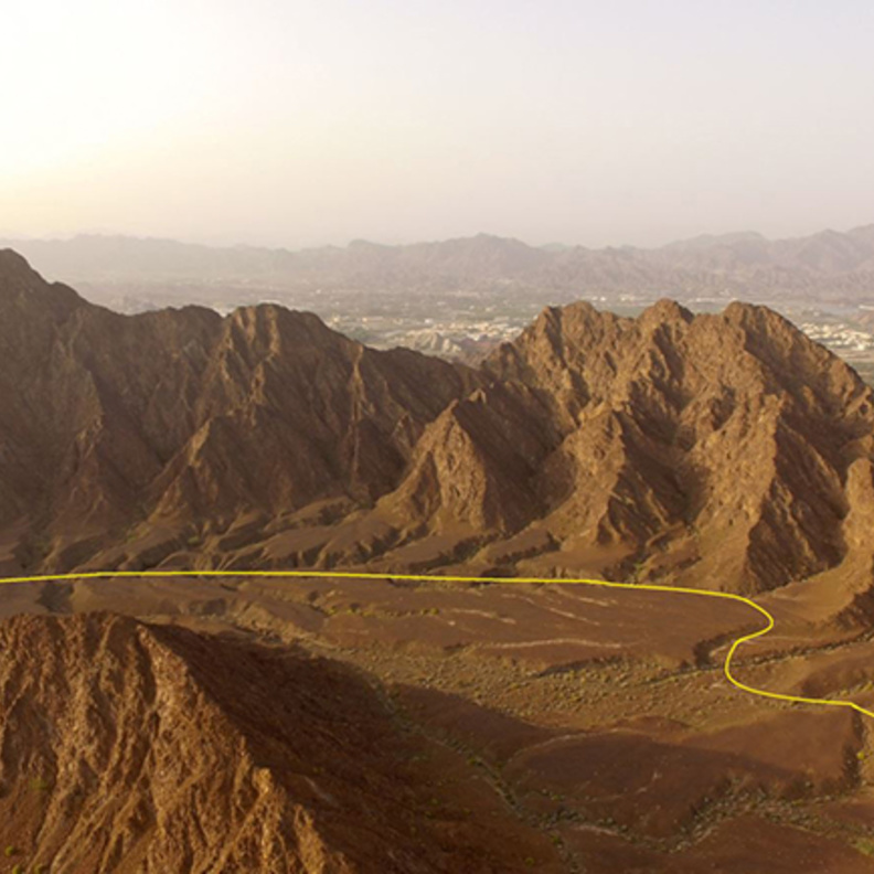 ممشى حتا .. وجهة جديدة لعشاق الهايكنج في إمارة دبي