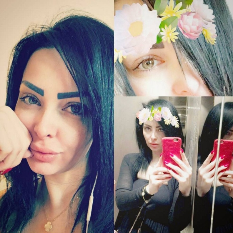 الفنانات ايضا ادمن فلاتر سناب شات 