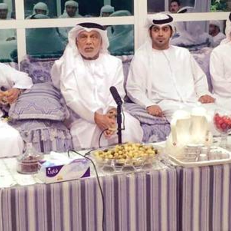 امسية في بيت شاعر من منزل الشاعر خلفات عبد الله الكعبي