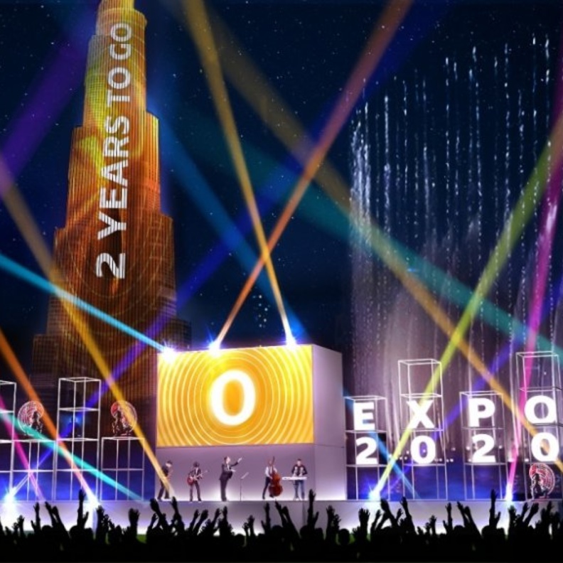 فعالية العد التنازلي لعامين على الانطلاق لـ "إكسبو 2020" في دبي