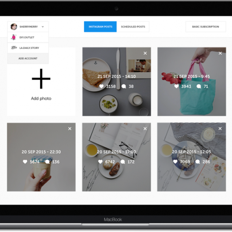 Grum .. لنشر صورة انستقرام عبر الكمبيوتر