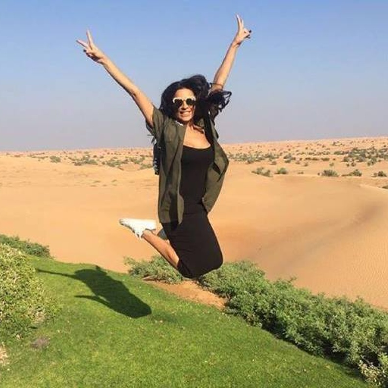 صورة طريفة للنجمة نادين نجيم شاركت بها متابعيها عبر حسابها على الانستقرام