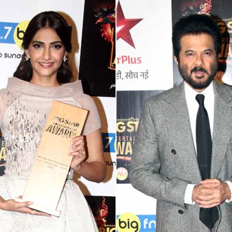 أنيل كابور و ابنته سونام