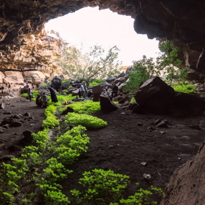 كهف أم جرسان في السعودية - الصورة من CNN عربية