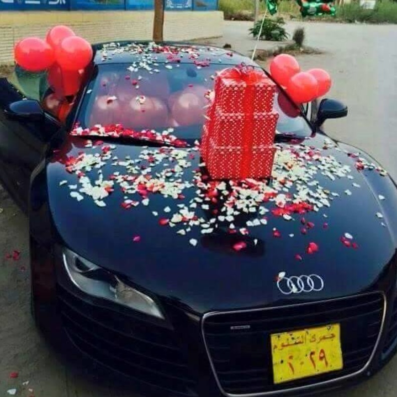 مصرية تهدي زوجها أودي