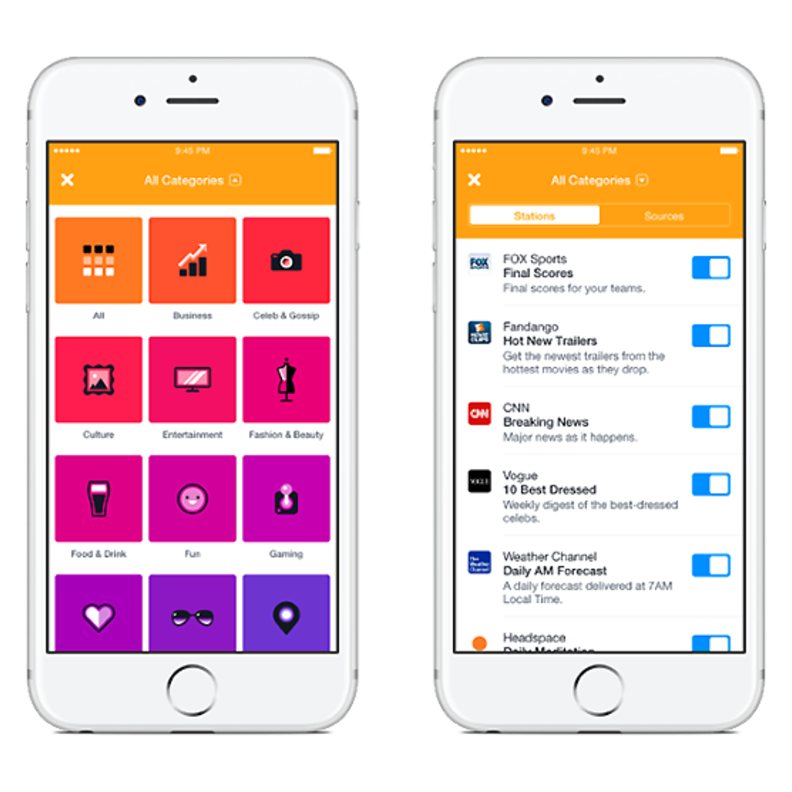 تطبيق Notify للأخبار من فيسبوك